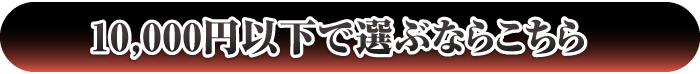 10,000円以下で選ぶならこちら！