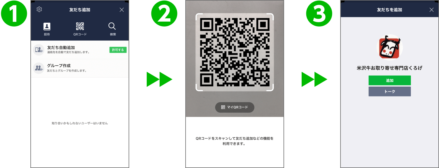 LINE登録方法