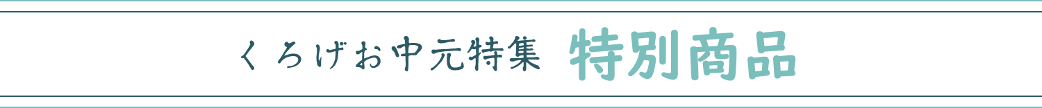 特別商品 その1